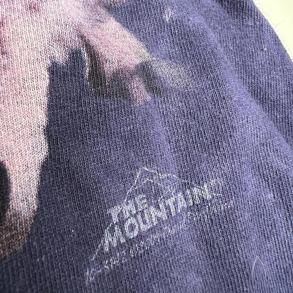 Vintage The Mountain Native American Spirit Animals Sleeveless T-Shirt L Tie Dye - Picture 6 of 6